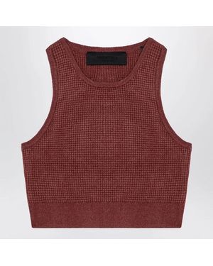 Fear Of God Sporty Honeycomb Tank Top - Red