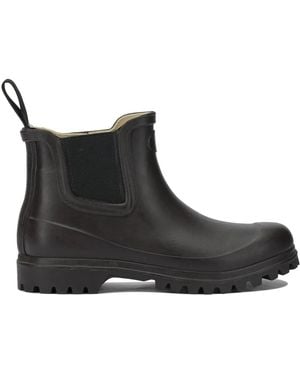 Superga Rubber Ankle Boots - Black