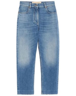 Valentino Denim Cotton Jeans - Blue