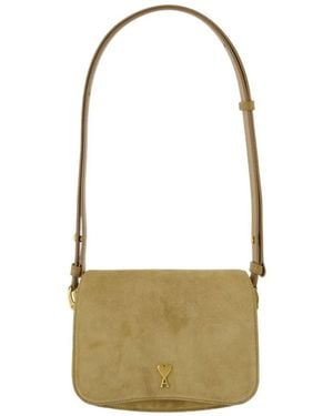 Ami Paris Paris Paris Shoulder Bag - Metallic