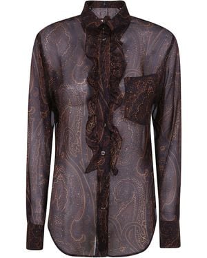 Etro Light Shirt - Brown