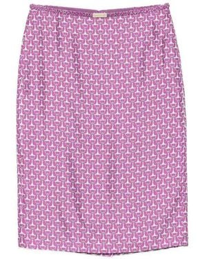 Gucci Horsebit Skirt - Purple