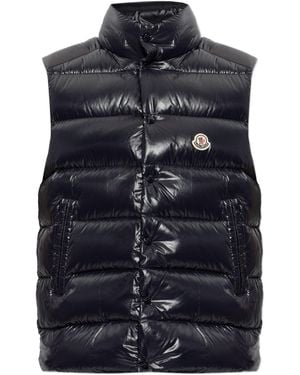 Moncler Tibb Quilted Down Vest - Blue