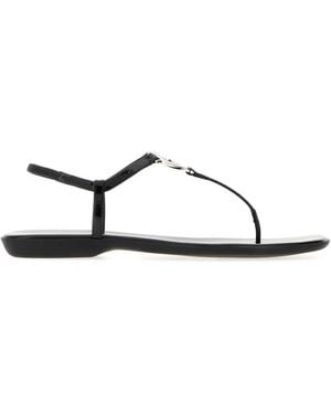Gucci Leather Sandals - Black