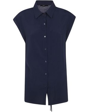 Seventy Sleevesless Shirt - Blue