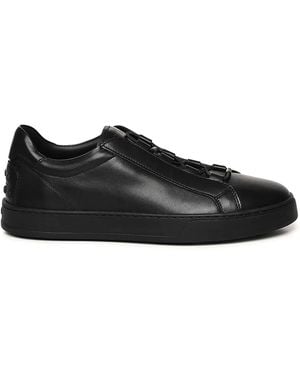 Tod's Calfskin Sneakers - Black