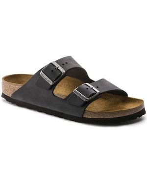 Birkenstock Arizona Leather Sandals - Brown