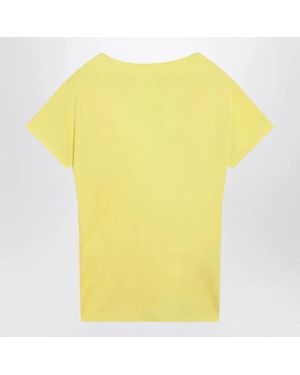Jacquemus Mistral Draped T-Shirt - Yellow