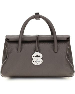 Zanellato Dotta Centauro Shoulder Bag Calf Leather Bos Taurus - Multicolor