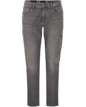 7 For All Mankind Slimmy Tapered - Grey