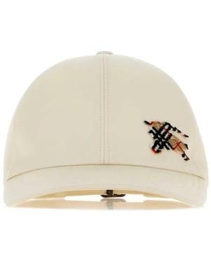 Burberry A:Mh Tufted Ekd Baseball:134864:C6056 - Natural