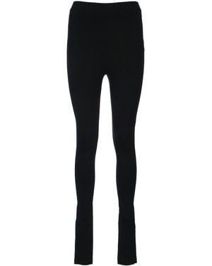 TOTEME Zip Leggings - Black