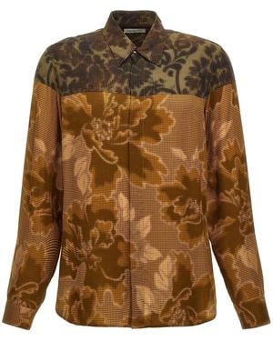Dries Van Noten 'Carvies 9080' Shirt - Brown