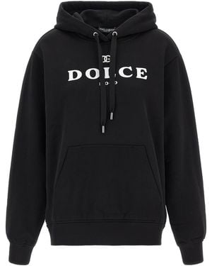Dolce & Gabbana Dolce & Gabbana 'Dolce Mood' Hoodie - Black