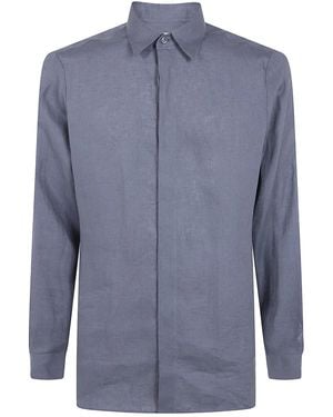 Lardini Linen Shirt - Blue