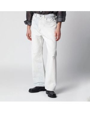 Our Legacy Third Cut Relaxed-Fit Jeans - White