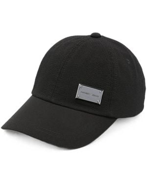 Emporio Armani Logo Baseball Cap - Black