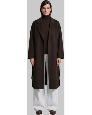 IVY & OAK Dark Iocelia Coat - Brown