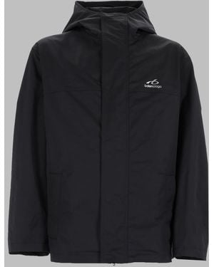 Balenciaga Giacca A Vento Techwear - Black