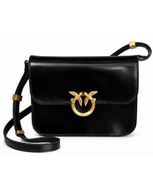 Pinko Leather Bag - Black