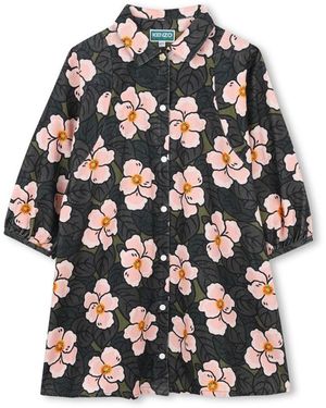 KENZO Floral Dress - White