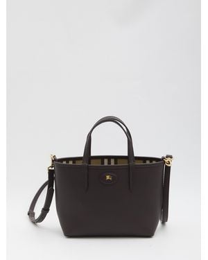 Burberry Ll Mini Reversible Shopper Bag - Black