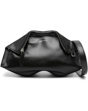 McQueen Manta Clutch - Black
