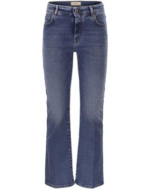 Weekend by Maxmara Rapallo Denim Camal Straight Jean - Blue