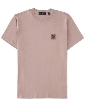 Belstaff T-Shirt With Logo - Pink