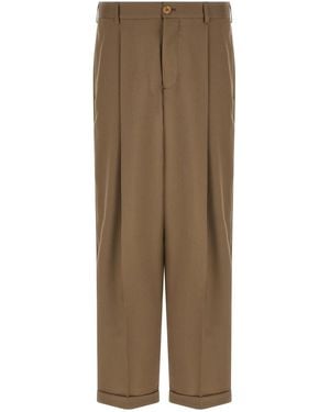 Marni Cool Wool Pants - Natural