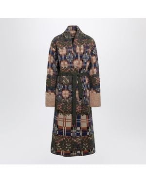 Dries Van Noten Long Ecru Cardigan - Brown