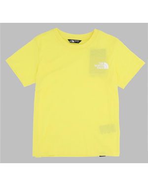 The North Face Teen S/S Simple Dome Tee Sun - Yellow