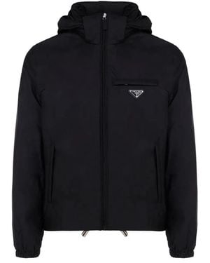 Prada Lamb Leather Jacket - Black
