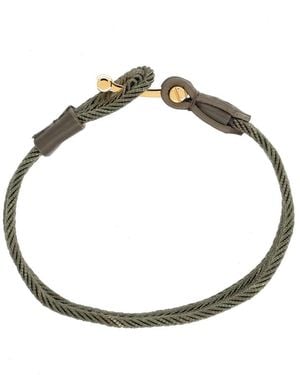 Tom Ford T Logo-Plaque Bracelet - Metallic
