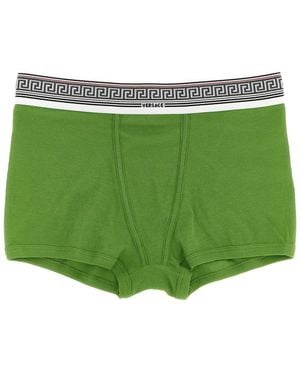 Versace 'Greca' Briefs - Green