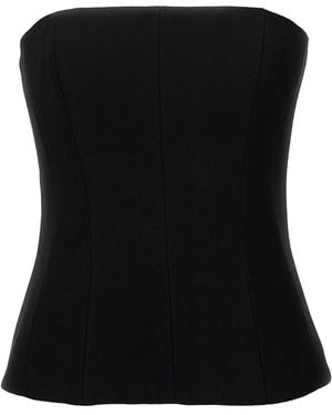 Monot Bustier Top - Black