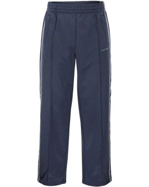 Carhartt Pants With Side Stripes - Blue