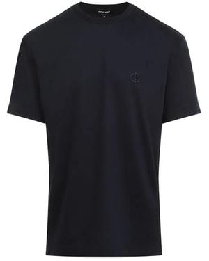 Giorgio Armani Cotton T-Shirt - Black