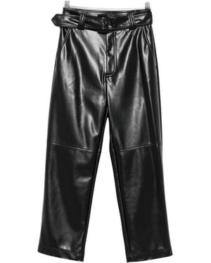 Twinset Wide-Leg Pants - Black
