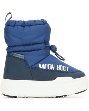 Moon Boot Mb Jr Park Tube Mid Wp - Blue