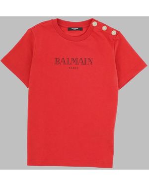 Balmain T-Shirt - Red