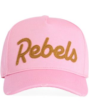 DSquared² Cotton Rebels Cap - Pink