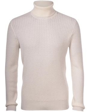 Gran Sasso Cyclist - White
