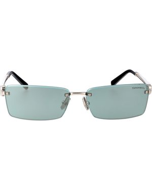 Tiffany & Co. Tiffany & Co Metal Sunglasses - Blue