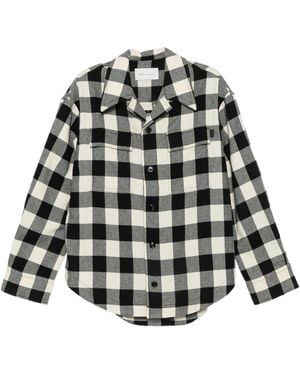 Ami Paris Camp Collar Overshirt - Black