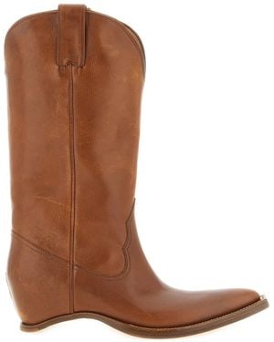 Maison Margiela 'Heel-Less' Boots - Brown