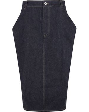 Jacquemus "La Jupe Cubisto De Nimes" Top - Blue