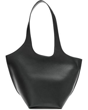 The Attico "The Scoop" Bag - Black
