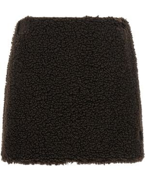 Moncler Teddy Skirt - Black