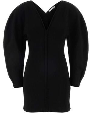 Givenchy Cocoon Sleeve Mini Dress - Black